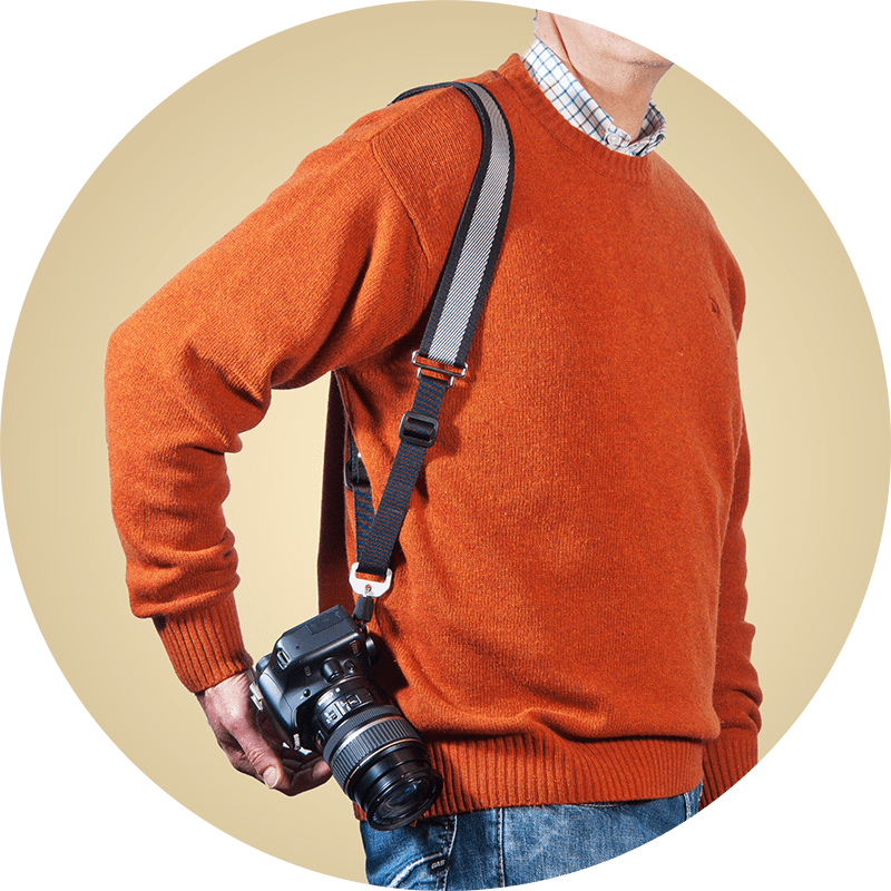 Accessori Fotocamera Cinghia Per Fotocamera In Neoprene Tracolla